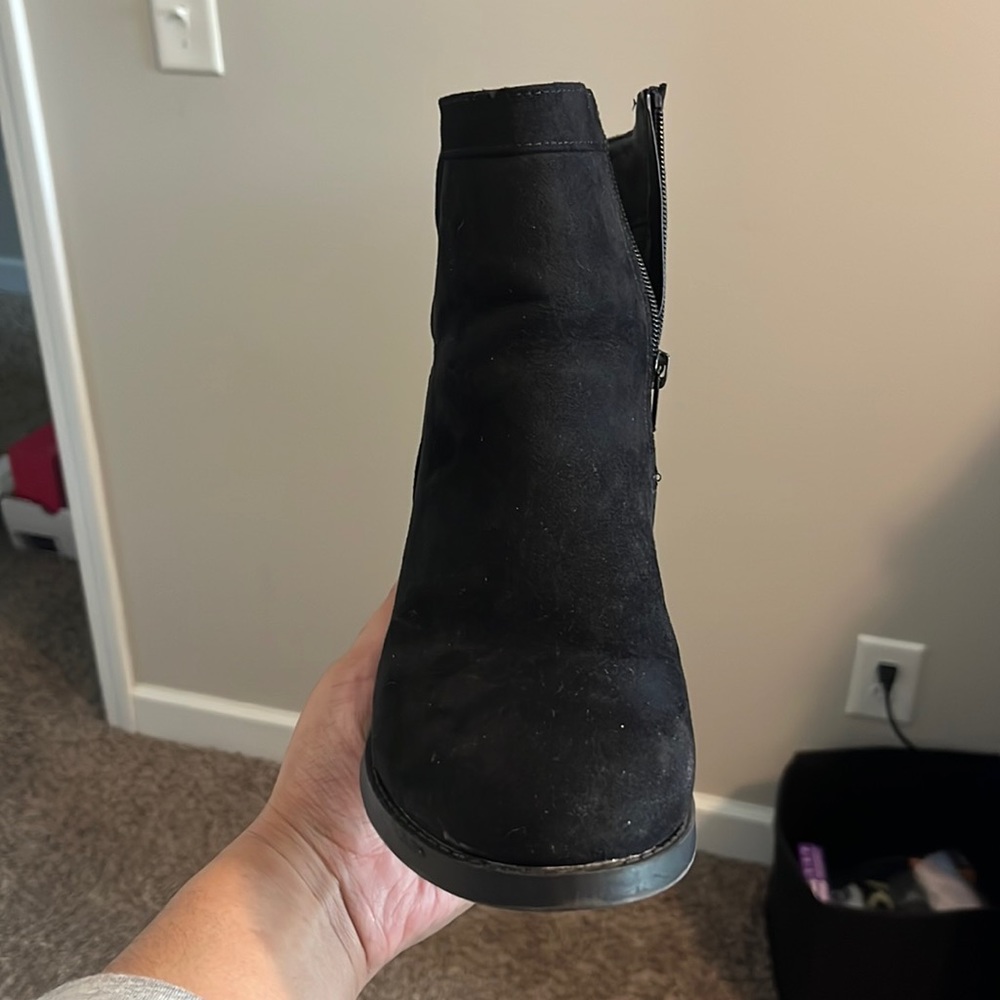 Black booties